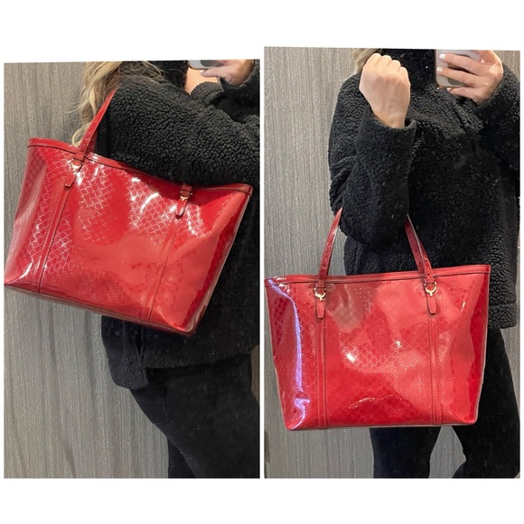 Authentic GUCCI Micro GG Large tote - Picture 7 of 17
